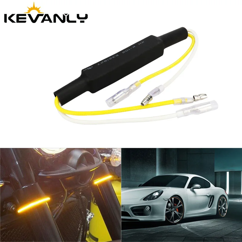 1/2pcs 30W Motorcycle Decoder Turn Signal Lights Canbus 12v Indicator Load Resistor Decoder Load Decoding Resistor Repair Parts