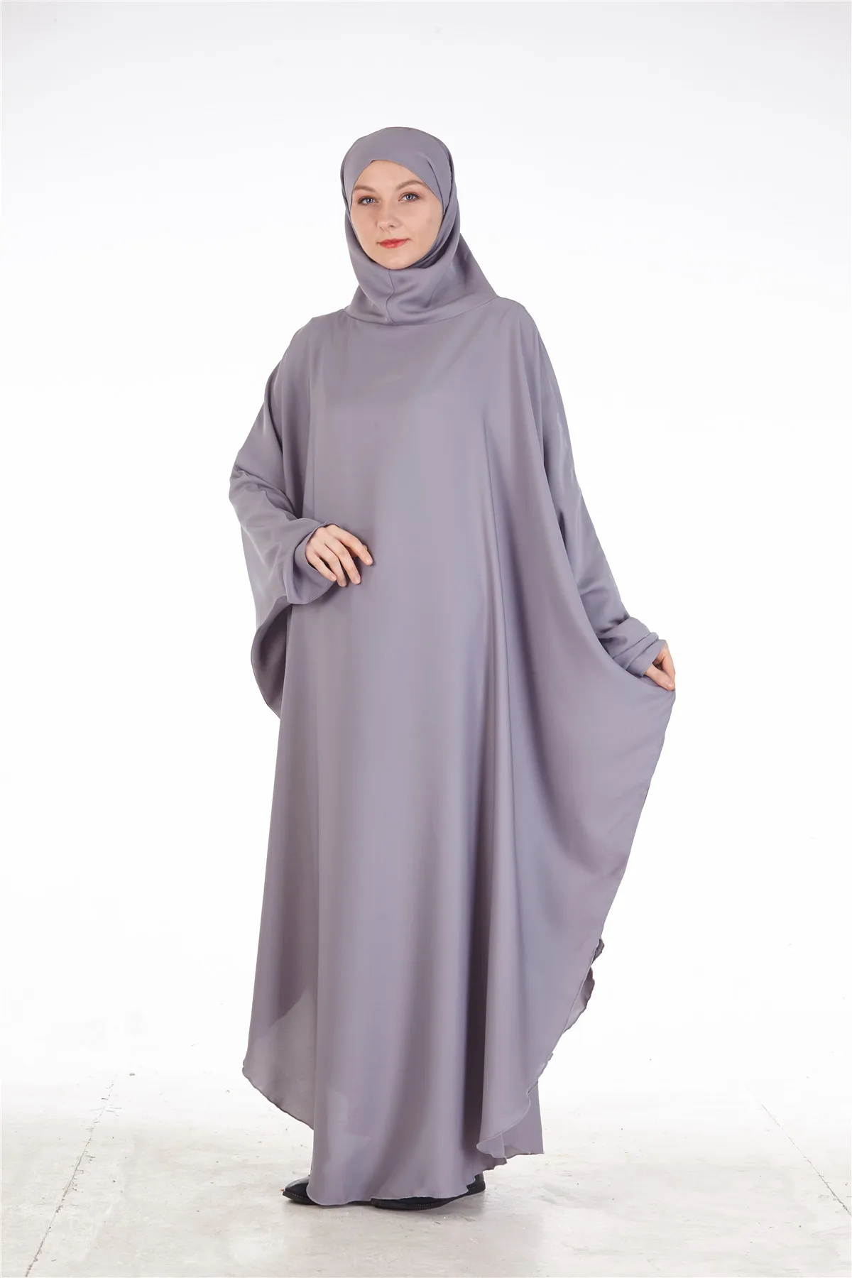 Jilbeb Abaya Women Khimar Islam Prayer Garment Hijab Dress Niqab Muslim Islamic Clothing Ramadan Robe Femme Musulmane Abayas