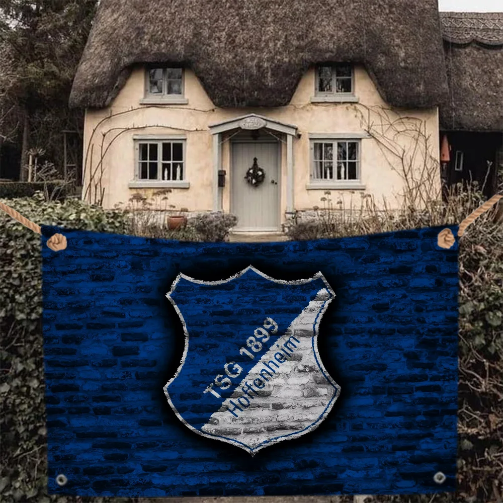 Custom Flag to Hang Double Penetration Flag TSG 1899 Hoffenheim Fall Decor Home Garden Tapestry Flags for Bedrooms Outdoor