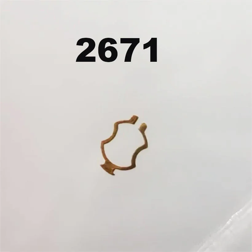 Watch Accessories Suitable For Swiss Original 2671 Movement Swing Clamp Plate/Main Clamp Plate Shock Absorber Spring Repair Part