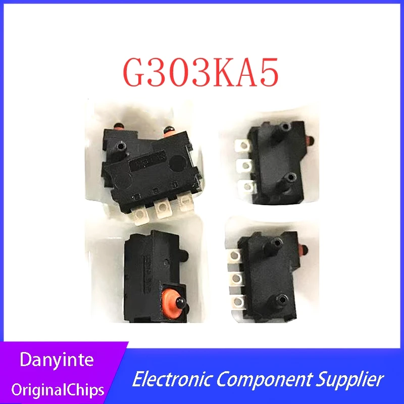 New 2Pcs/lot  Send  G303KA5  Waterproof Micro Switch  Door Lock Replace DJ1G-AG29