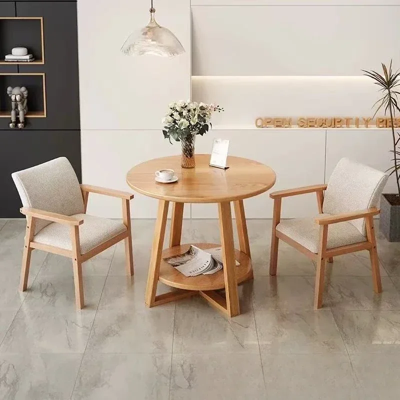 log color, balcony small tea table, living room, side table,    table and chair combination, creativity, small round table