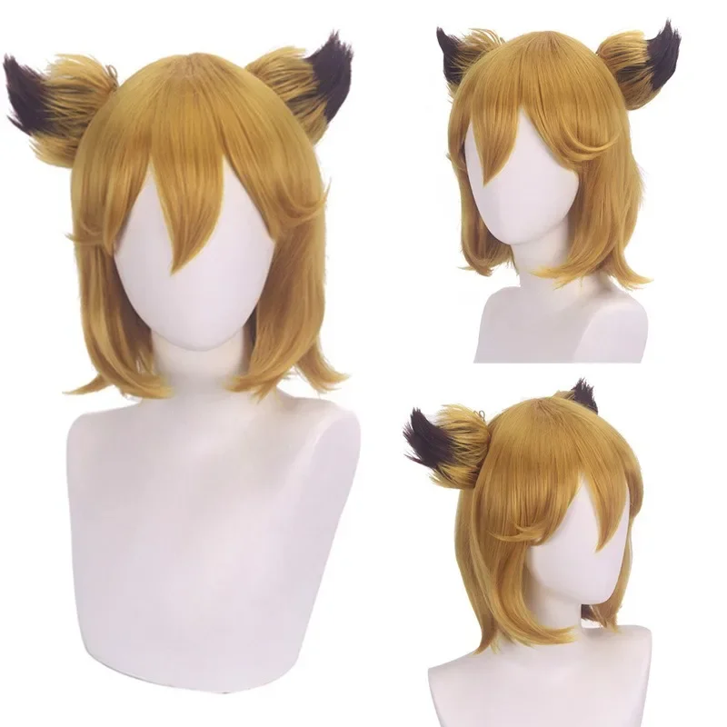 

Косплей Парик Лисы Аниме Игры Сценическое Представление Имитация Волос Высокотемпературный Шелк Фестиваль Вечеринка Золотые Полные Парики