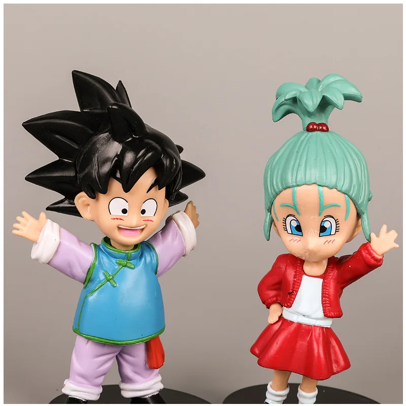 Figuras de acción de Dragon Ball Z, juguetes coleccionables de PVC, estatua de Son Goku Sohan Trunks, Son Goten Bulla, regalos para niños