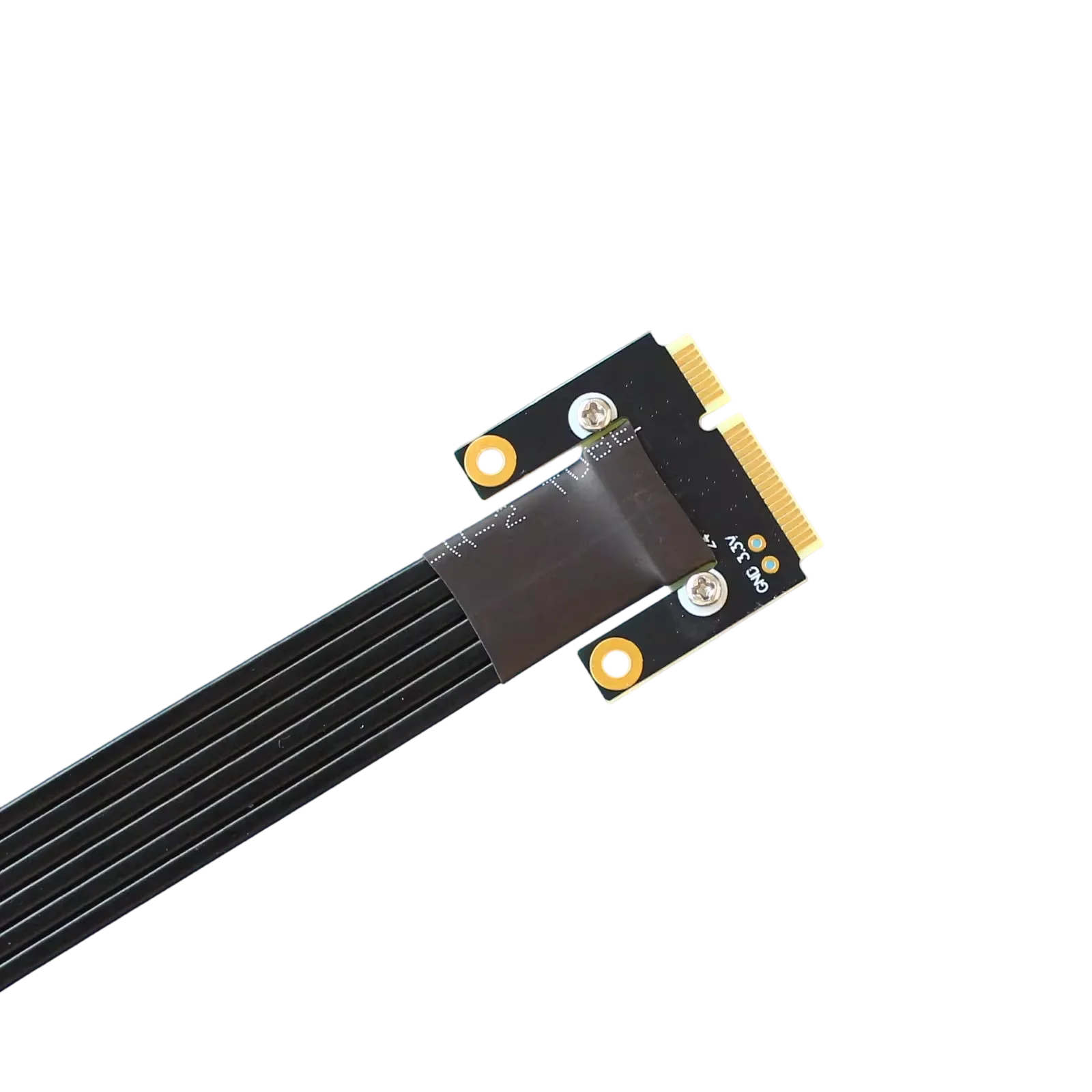 ADT-Link TX-RX PCIE 4.0 x1 8G/bps Mini-Pcie to Mini-Pcie Full-speed Signal Direct Connection Extension Cable Male to Male Riser