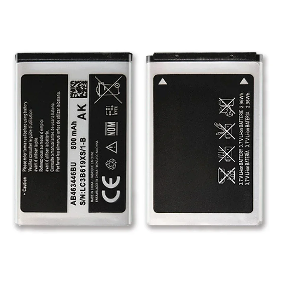 Rechargeable AB463446BU Battery For samsung SGH-E251 SGH-E258 SGH-E350 SGH-E428 SGH-E500 SGH-E900 SGH-E908 SGH-M620 AB043446BE