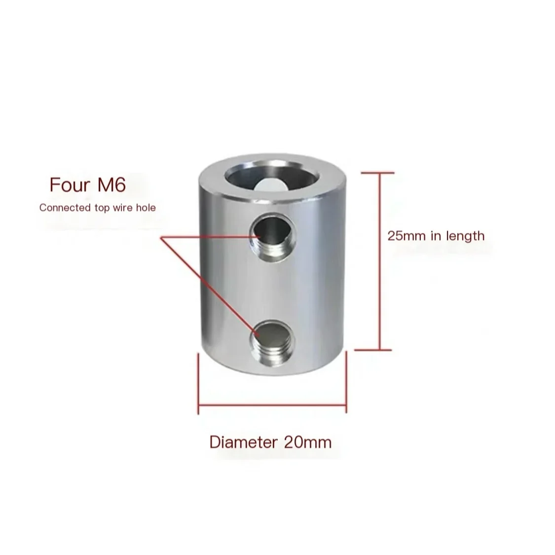 알루미늄 합금 커플링, DIY 모터 샤프트 어댑터, 확장 가변 직경 샤프트 슬리브 커넥터, 8mm, 10mm, 12mm, 14mm
