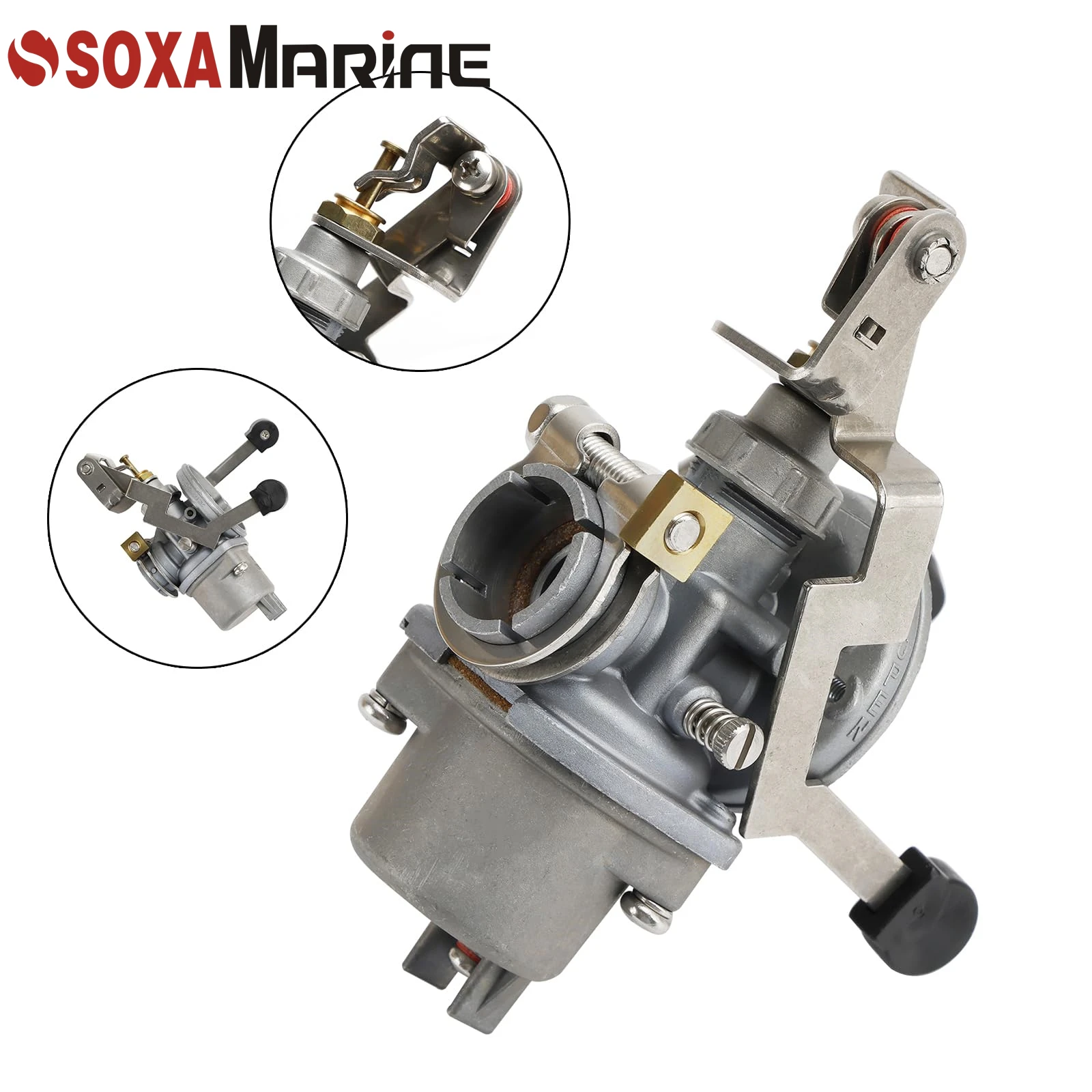 3D5-03100-2 3D5-03100-3 Carburetor for Tohatsu Nissan 2 stroke Outboard Engines 2.5HP 3.5HP 3F0-03100 3D5-03100