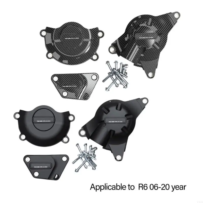 يوفر درع سلامة محرك Y4UA درعًا للدراجات النارية حماية إضافية أثناء ركوب الخيل
