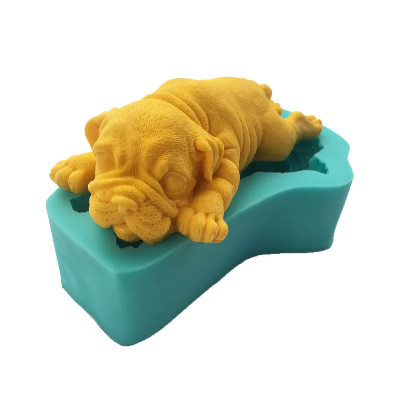 

Big Size Shar Pei Dog Silicone Chocolate Mold Cake Decorating Tools Fondant Resin Sugarcraft Gumpaste Soap Sugarcraft Mould F129