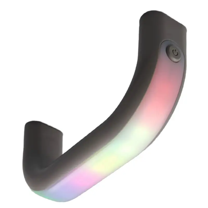 HLZS-For 40Oz/30Oz Cups Compatible LED Light-Up Tumbler Handle 6 Colors Rechargeable Waterproof Handle Accessory
