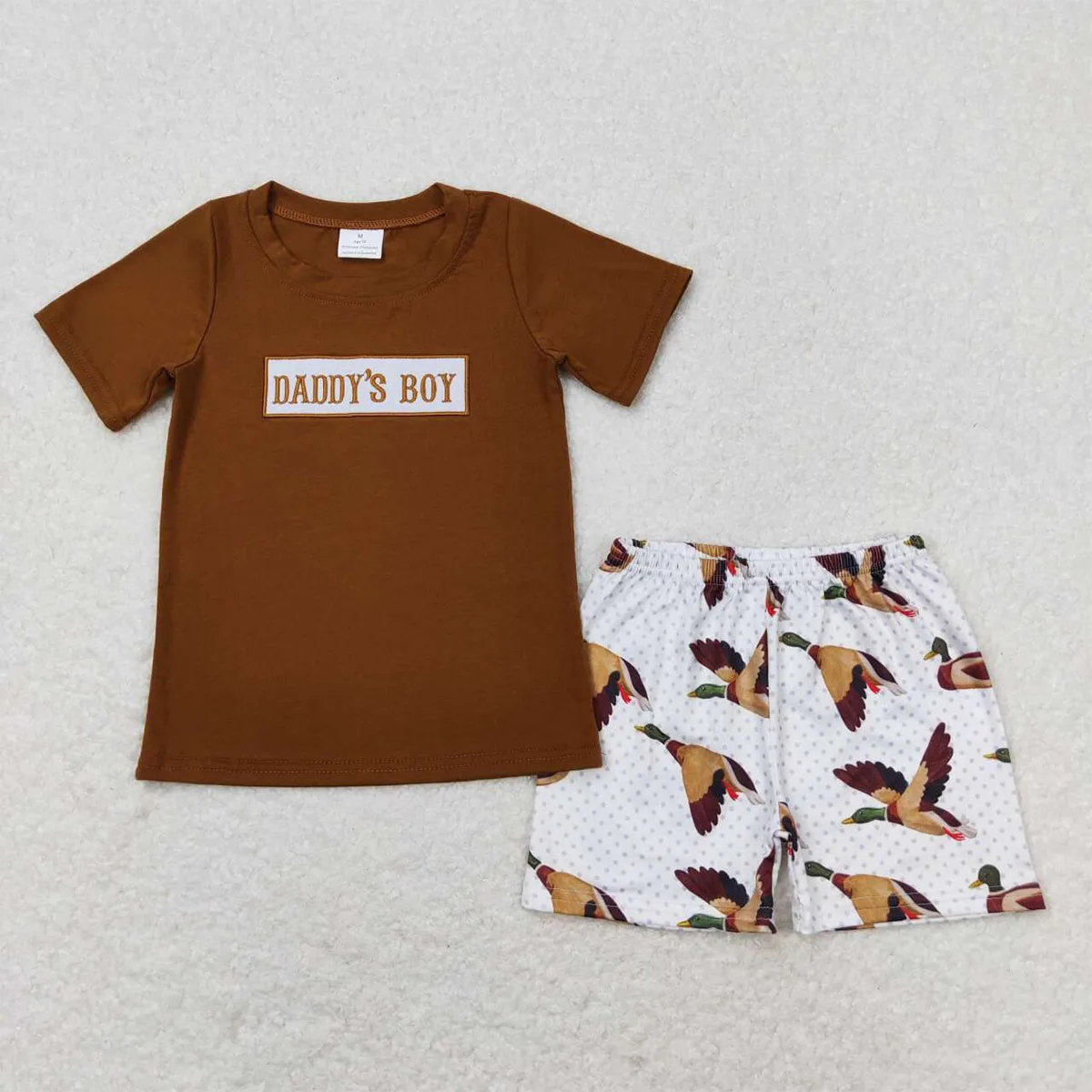 Summer Sibling Baby Girls Daddy's Top Kids Shorts Clothes Set Fashion Cute Infant Toddler Outfit Children Clothing Wholesale