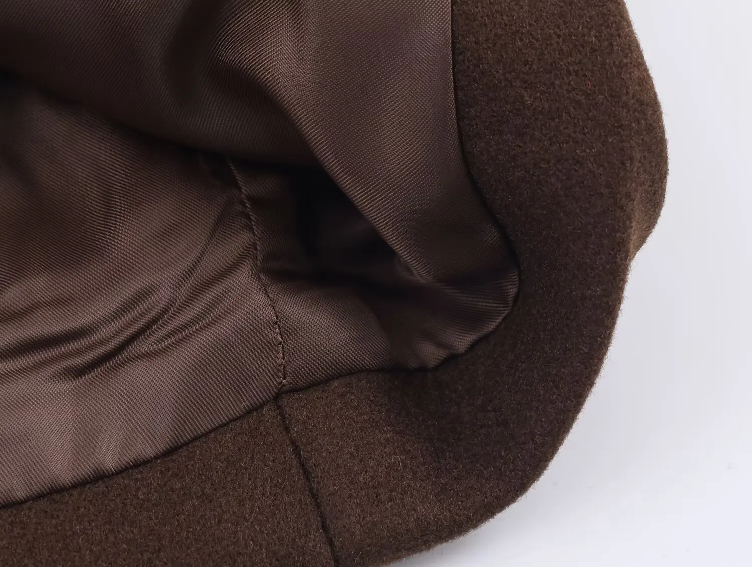 KONDALA Lässige schokoladenbraune Damenmäntel, lange Ärmel, Knöpfe, Taschen, lange Jacke, modisch, 2025, Herbst und Winter, dick, warm, Oberbekleidung