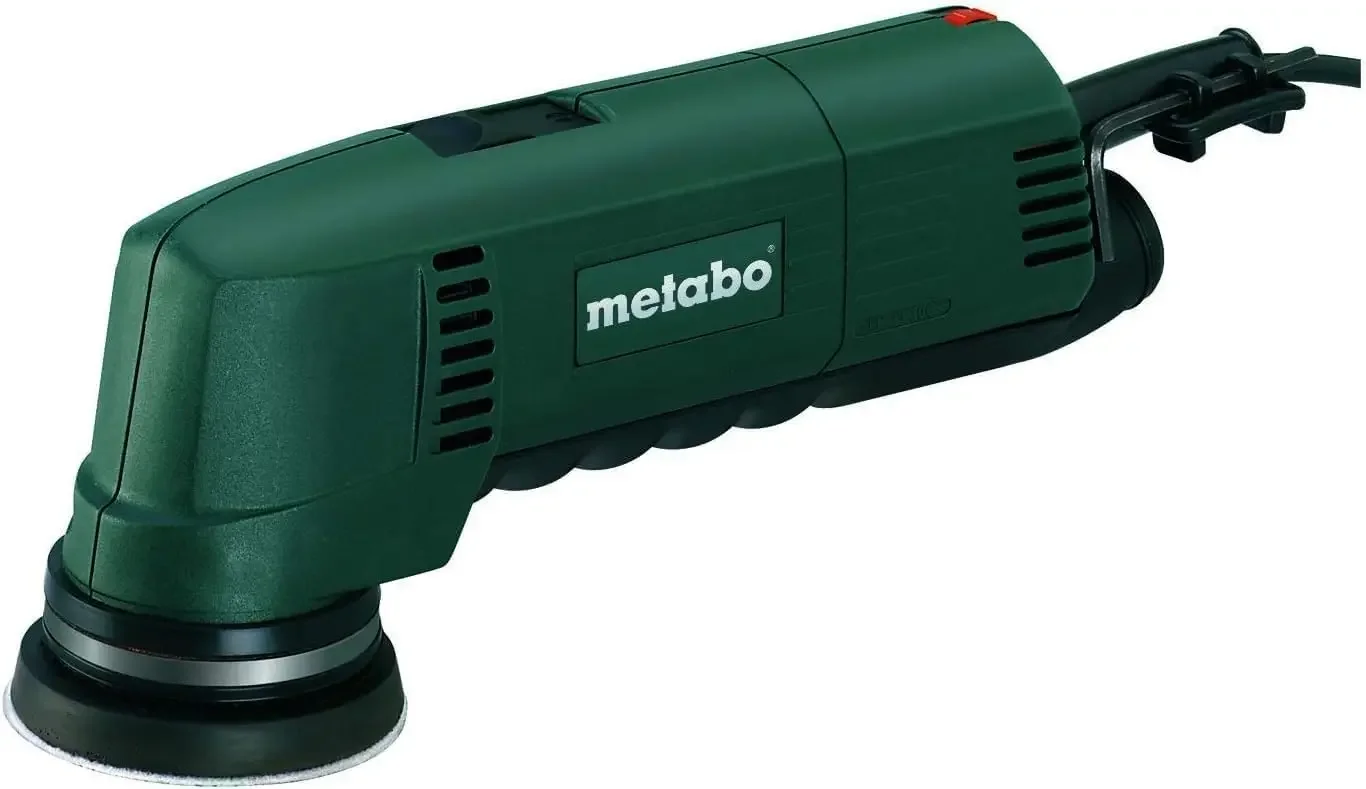 Metabo SXE400 Lixadeira Orbital Aleatória 2 Ampères 3-1/8 Polegadas Com Fio Elétrica 120 Volts