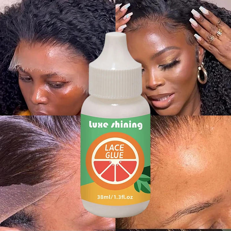 

Lace Glue Gel for Wig Stalling,Waterproof Wig Hair Adhesive,Unisex Durable Adhesive 38ml Lace wig glue for Hair Accessories