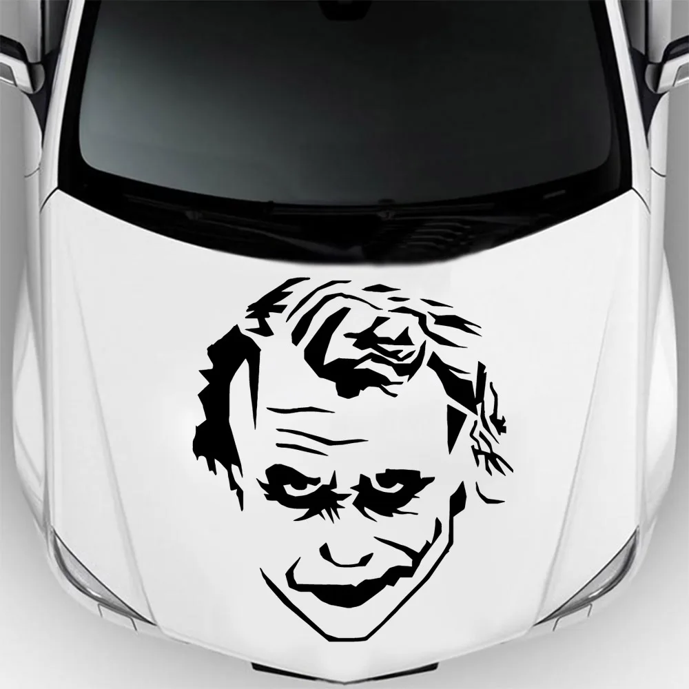 joker,Waterproof and easy-to-install stickers for auto parts, creative decals the whole body