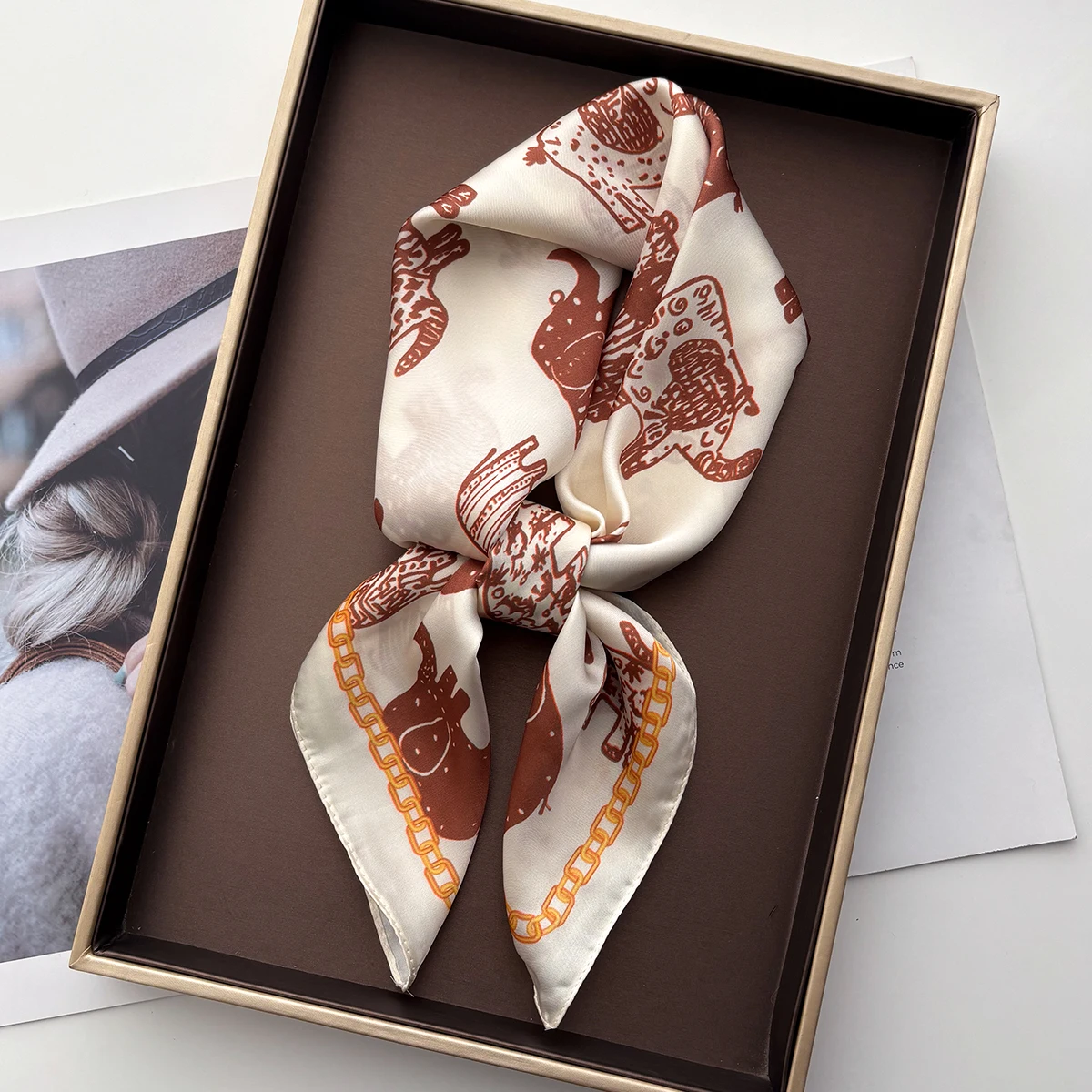 

Роскошный квадратный шарф для женщин, элегантный женский хиджаб, хлопковый шейный платок с принтом, банданы, весенние мягкие шарфы из искусственного шелка с пятнами, шаль