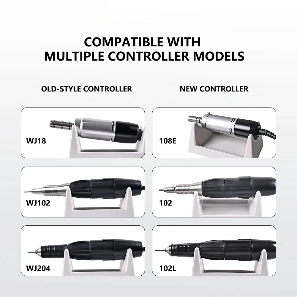 

35000RPM Dental Polishing Micro Motor 18/102/204 Multiple Models Polishing Handpiece E-Type 90 Micromotor Dentistry Grinder Tool