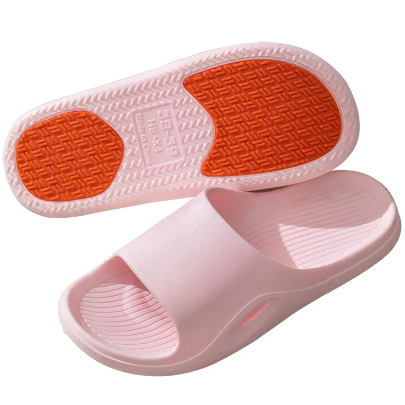 Thick Platform Bathroom Home Slippers Pregnant Slippers Women Men\'s Sole EVA Indoor Slides Sandals Summer Non-slip Flip Flops