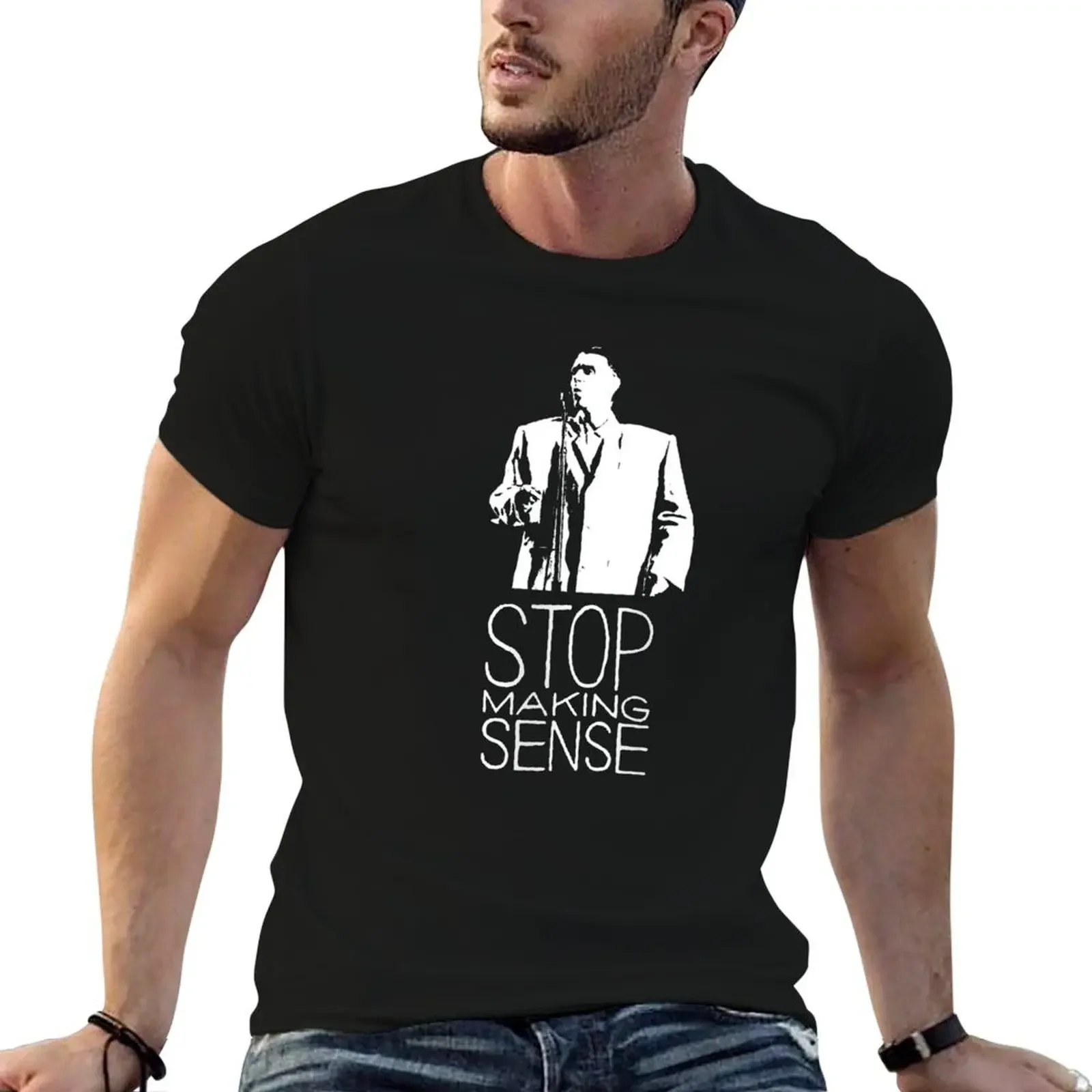 STOP MAKING SENSE best merch T-Shirt quick drying graphic t shirts vintage t shirt men