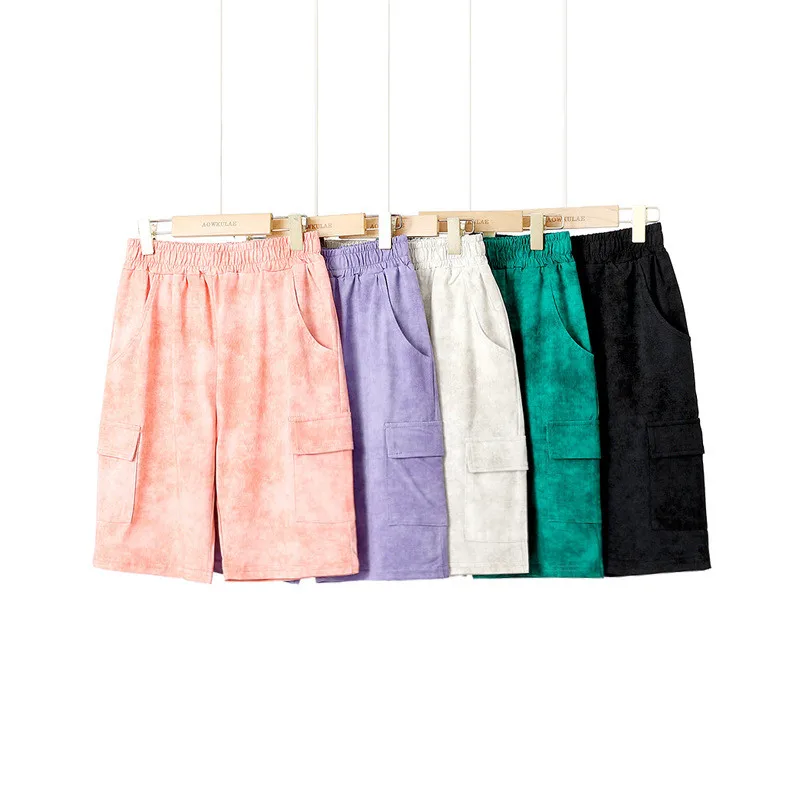 2026 New Children's Summer Sport Shorts Kids Casual Batik Five-Point Cargo Pant For Boys Girls 4-13 Years ClotAhes