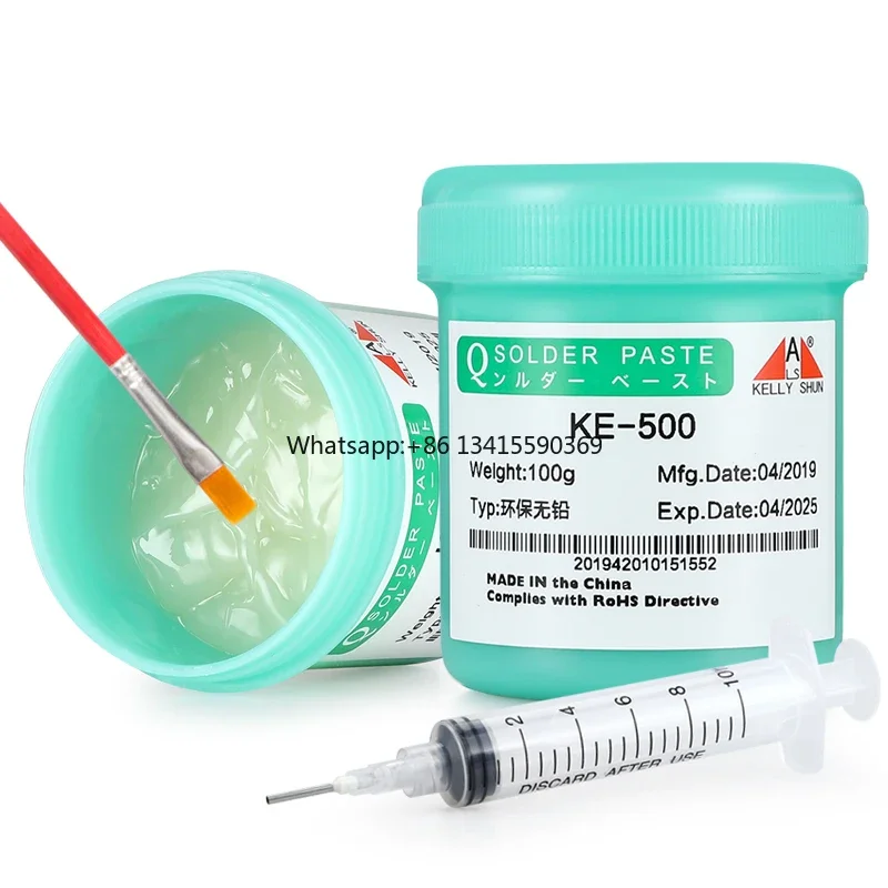 

Mobile Phone Repair Welding Bga Flux Paste Leadfree Halogen-free Flux Free Cleaning Solder Paste Solder Oil Rosin Soldering Flux