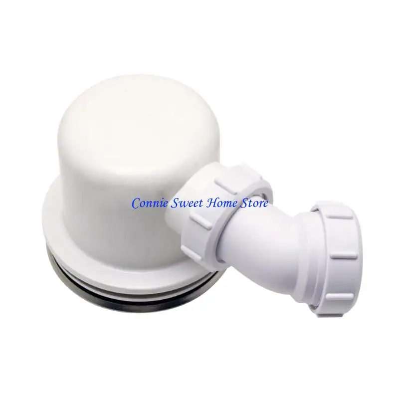 

LXAF Easy to Clean Shower Drain Trap Reliable Shower Tray Waste Bathroom Spare