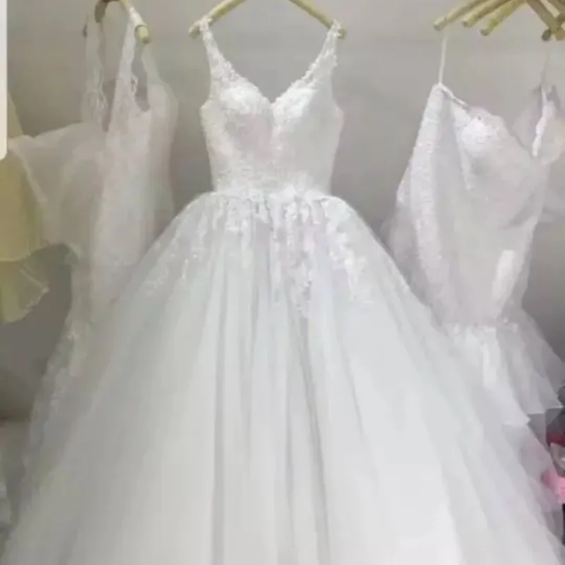

Customized Sleeveless Lace Wedding Dresses 2025 Vestido De Noiva Vestidos De Novia