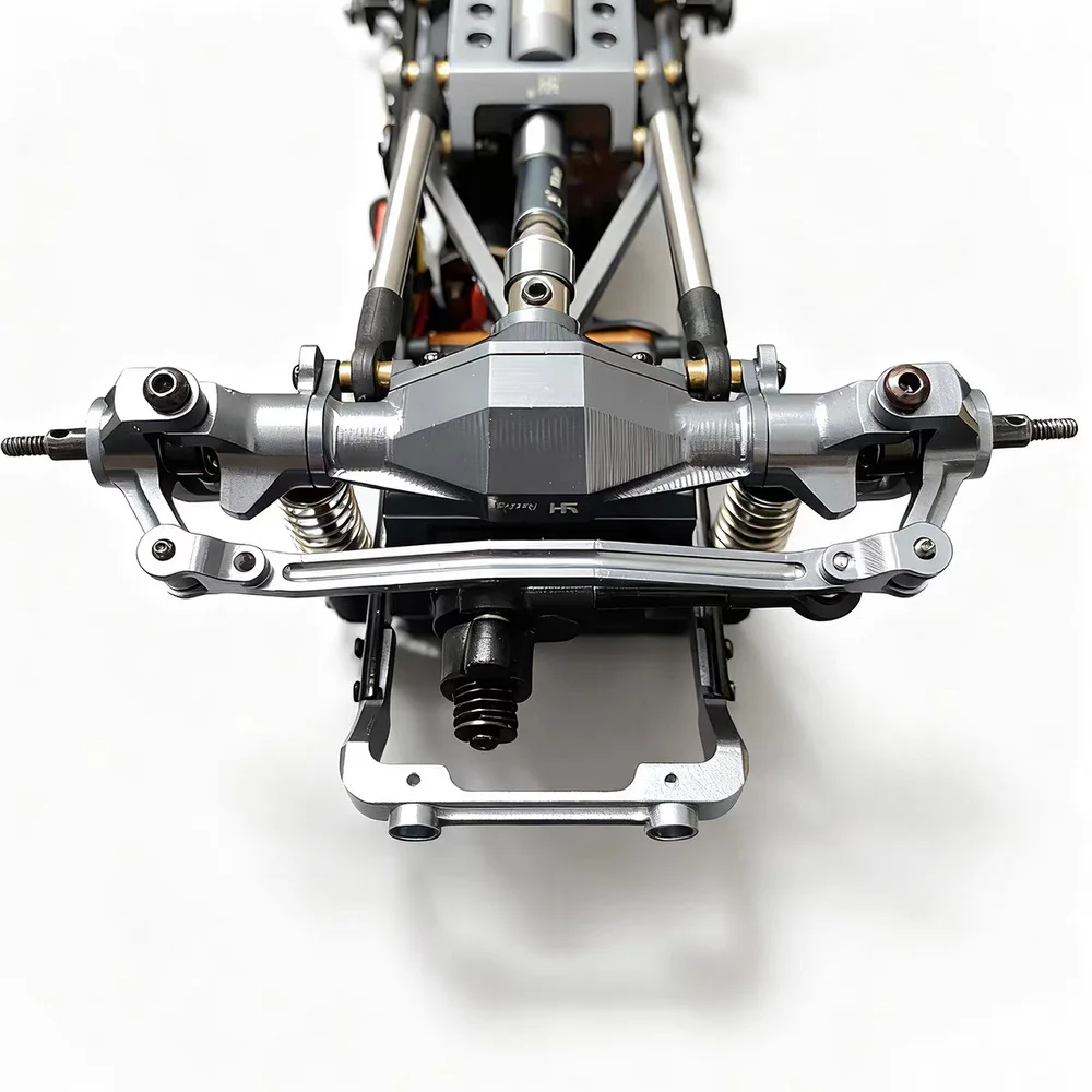 อะไหล่ อุปกรณ์เสริม อัพเกรดเพลาหน้าและหลังโลหะ สำหรับรถ FMS 1/24 FCX24M RANGE ROVER Camel Trophy First-Gen Discovery Defender 110