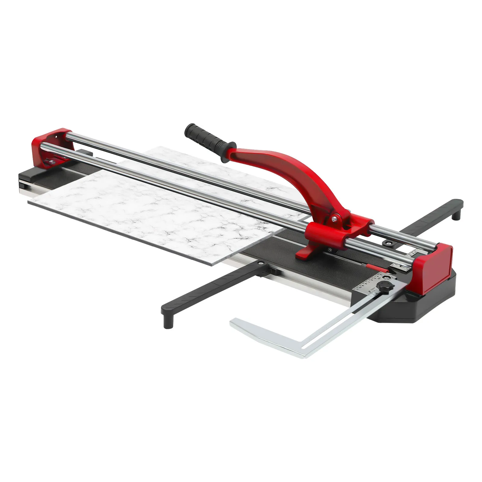 Cortador de Azulejos Manual de 80CM con Rueda de Corte de Aleación de Tungsteno, Posicionamiento Infrarrojo, Herramientas de Corte de Precisión
