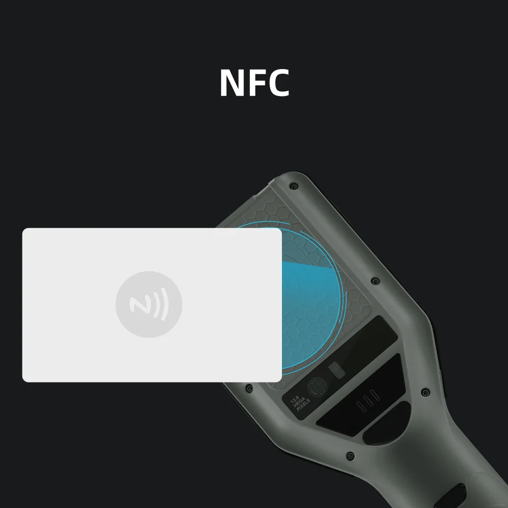 ZXY OEM R30A Android PDA Pengumpul Data Industri Murah WiFi Pemindai Genggam 6+64GB 1D 2D Barcode Pembaca RFID Jarak Jauh Tangguh De