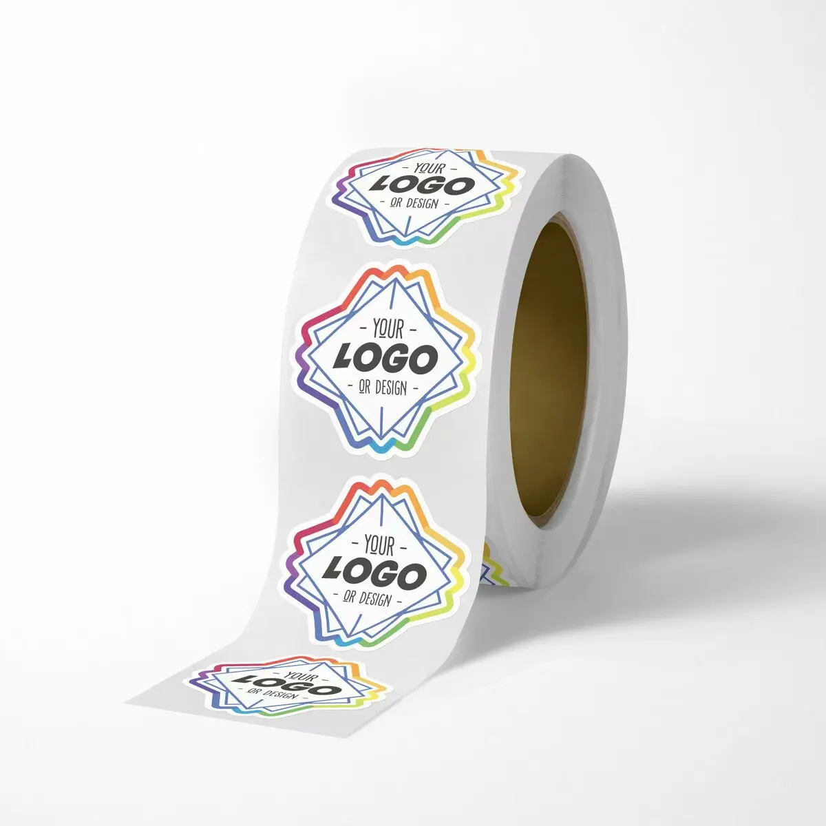 Customizable Eco-Friendly Vinyl Adhesive Waterproof Promotional Gifts Sticker for Wet Wipes Facial Tissues Packagi