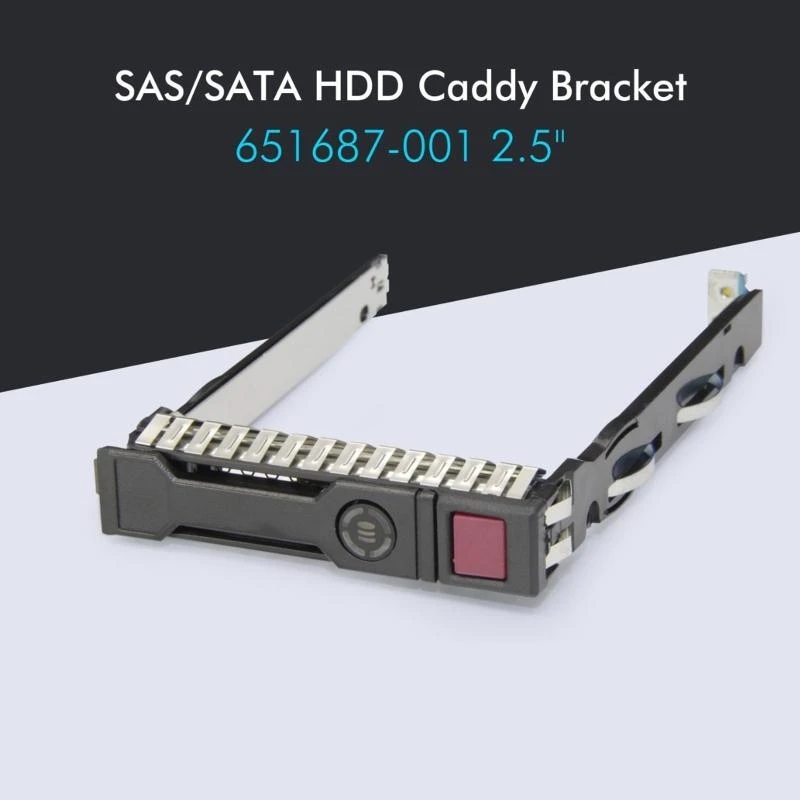 

Q22A 2.5" SFF Drive Tray Caddy （651687-001） Compatible for HP Gen8 Gen9