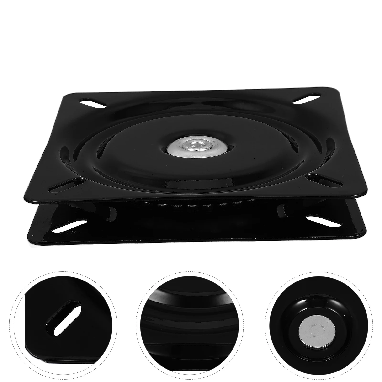 

Bar Stool Rotary Parts Furniture Rotating Swivel Plate Chaise Longue Black Chair
