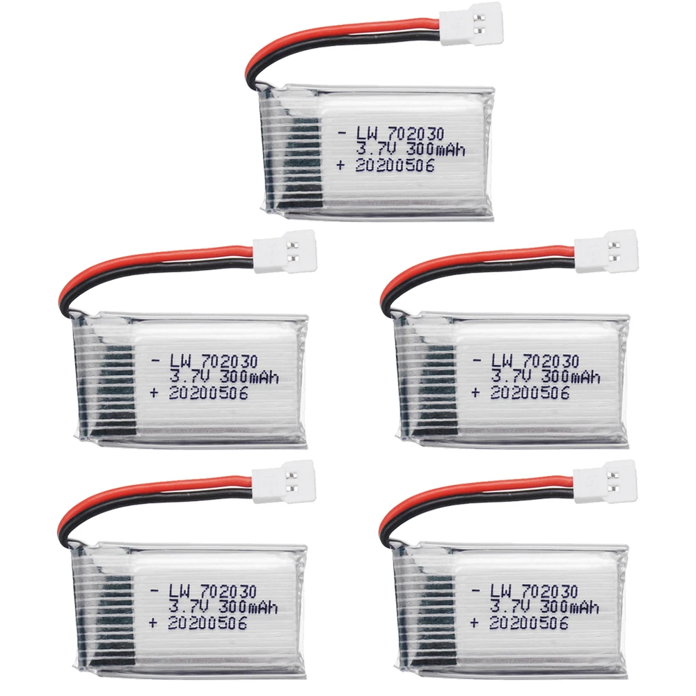 3.7V 300Mah Lipo Batterij En Oplader Voor Udi U816 U830 F180 E55 Fq777 Fq 17W Voor Hubsan H107 Voor Syma X11c Fy530 Rc Drone Batterij