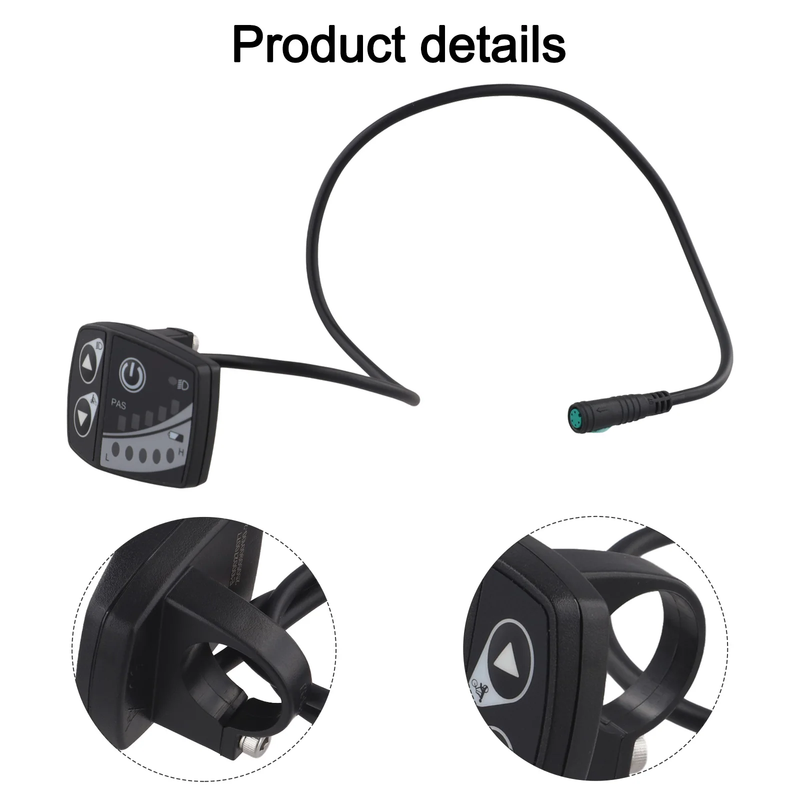 

For Bafang Motors Midmotor Display Bicycle Control Display Module Accessory Basic Functionality Good Compatibility