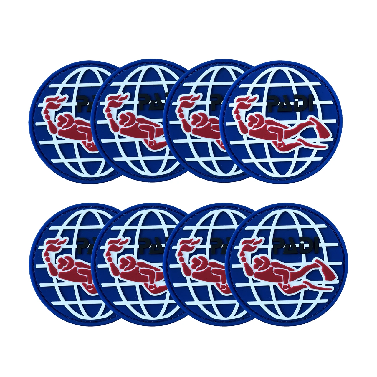 

Пользовательский логотип бренда GUE Global Дайвинг Организация ПВХ Резина 3D нашивки с крючками на петлях Моральная повязка на руку с флагом Сингапура, значки, наклейки