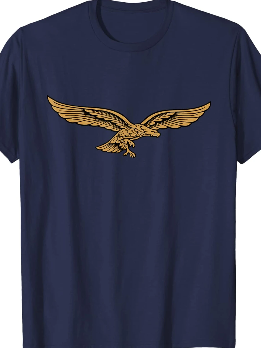 German Air Force Eagle Emblem Luftwaffe T-Shirt. Premium Cotton Short Sleeve O-Neck Mens T Shirt New S-3XL