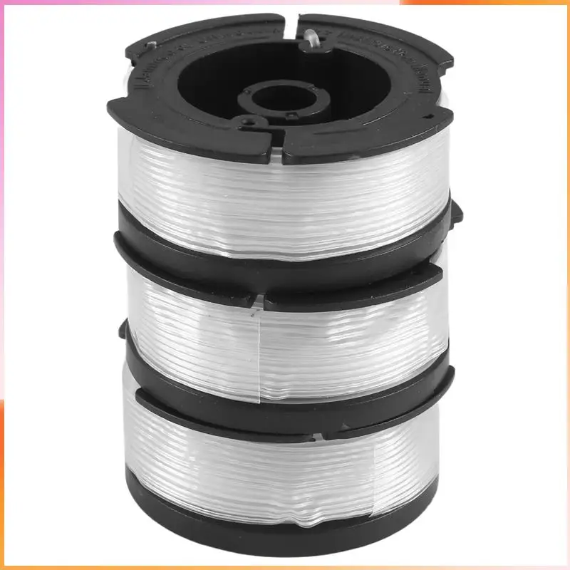 

A93Z 3 Pack Trimmer Replacement Spool For BLACK+DECKER AF-100-3ZP 30Ft 0.065 Inch Trimmer Line