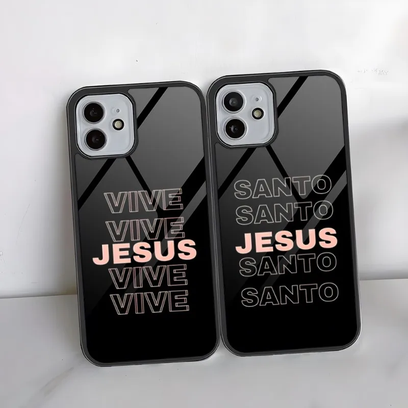 Metal Poster Team Jesus Phone Case PC+TPU For Iphone 13 Pro Max 14 11 12 Mini 6 8 7 Plus X Xs XR Luxury Design Back Cover