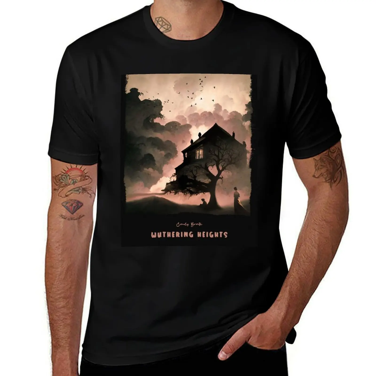

Wuthering Heights T-Shirt T-shirts man graphics Blouse t shirts for men