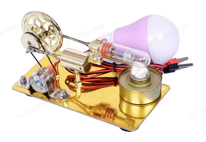 Micro Engine Model Generator and Light Color Engine Physics Experiment Popular Science DIY
