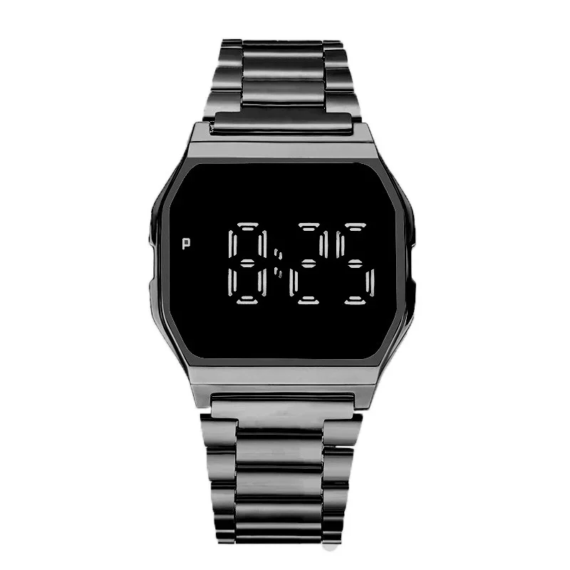 New LED Digital Square Fashion Watch Men Women Multifunction Electronic Sports Wristwatch Watches