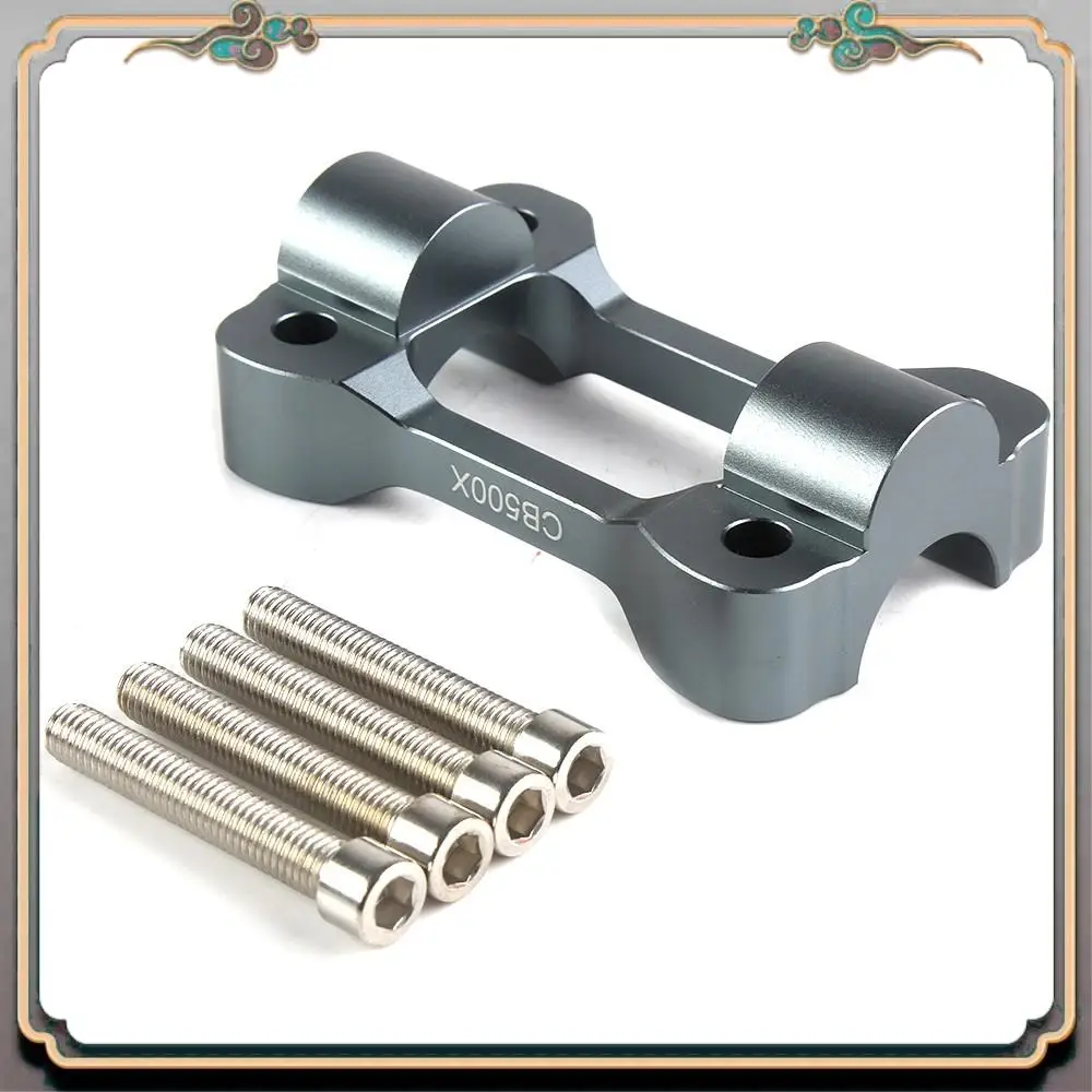 

A73Q-Motorcycle Handlebar Riser Bar Mount Handle Clamp For HONDA CB500X CB400X 2019 2020 2021