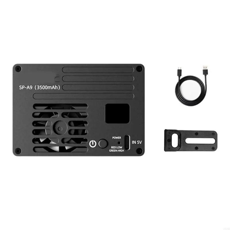

G99B Camera Cooling Fan Quiet Operating Efficient for A7M4 A7C DSLR Camera Radiator