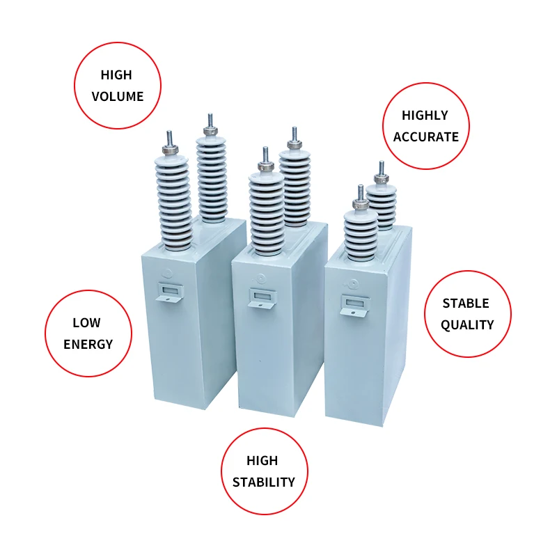 High Voltage Capacitor for Power Factor Compensation 635V 400Kvar 50Hz 60Hz Shunt Capacitor Bank