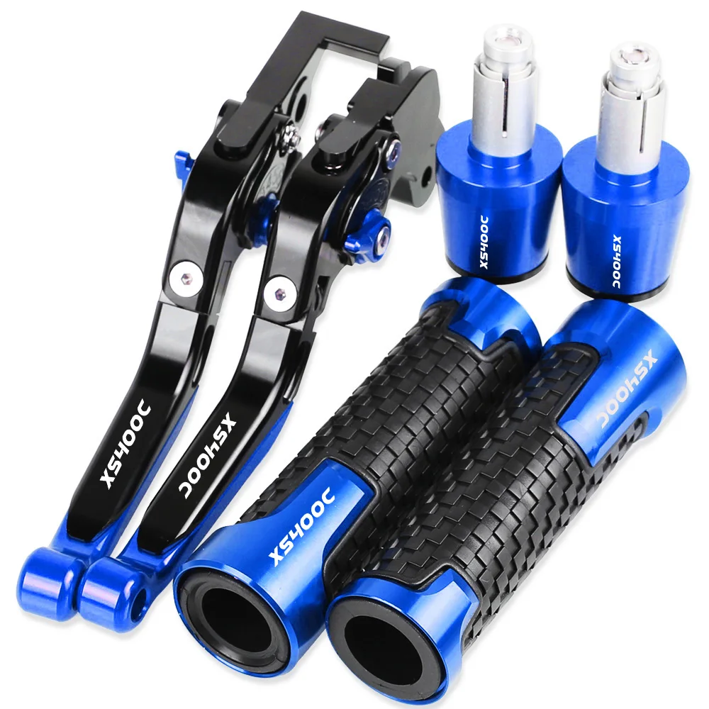 

For YAMAHA XS400 C 1978 1979 1980 XS 400 C Motorcycle Aluminum Adjustable Brake Clutch Levers Handlebar Hand Grips ends