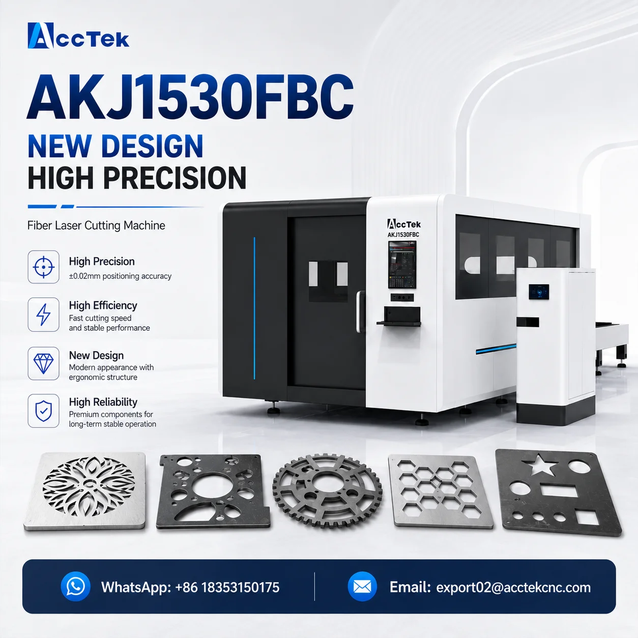 Fiber Laser Cutting Machine 1530 Size CNC Metal Sheet Laser Cutters Full Enclosed Fiber Laser With Exchange Table System