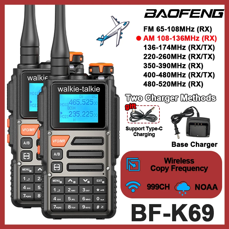 1/2PCS Baofeng BF-K… - image