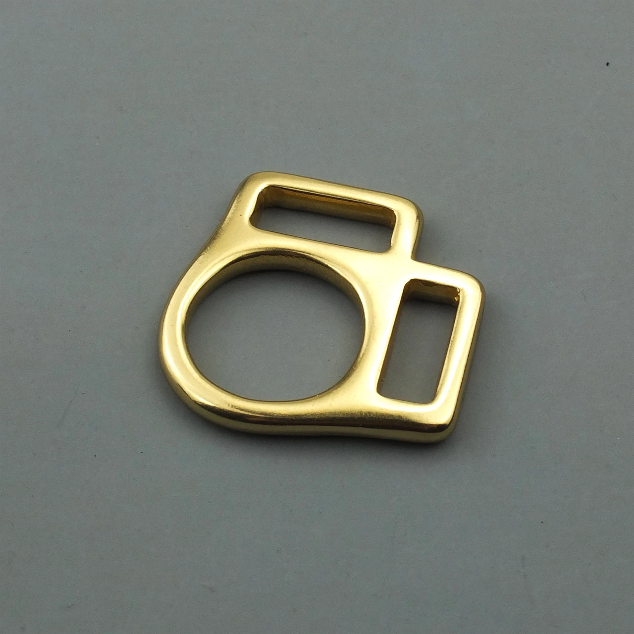 DIY Leathercraft Saddle Hardware Solid Brass Rigging Plate Used For Saddle 19mm 25mm 55mm Saddle Buckle